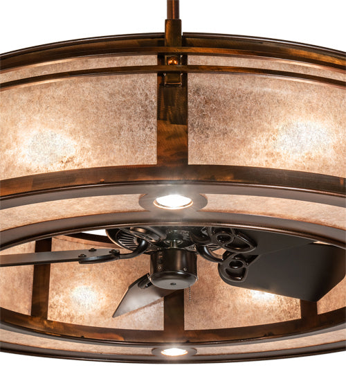 Meyda Tiffany - 227679 - 16 Light Chandel-Air - Sargent - Vintage Copper