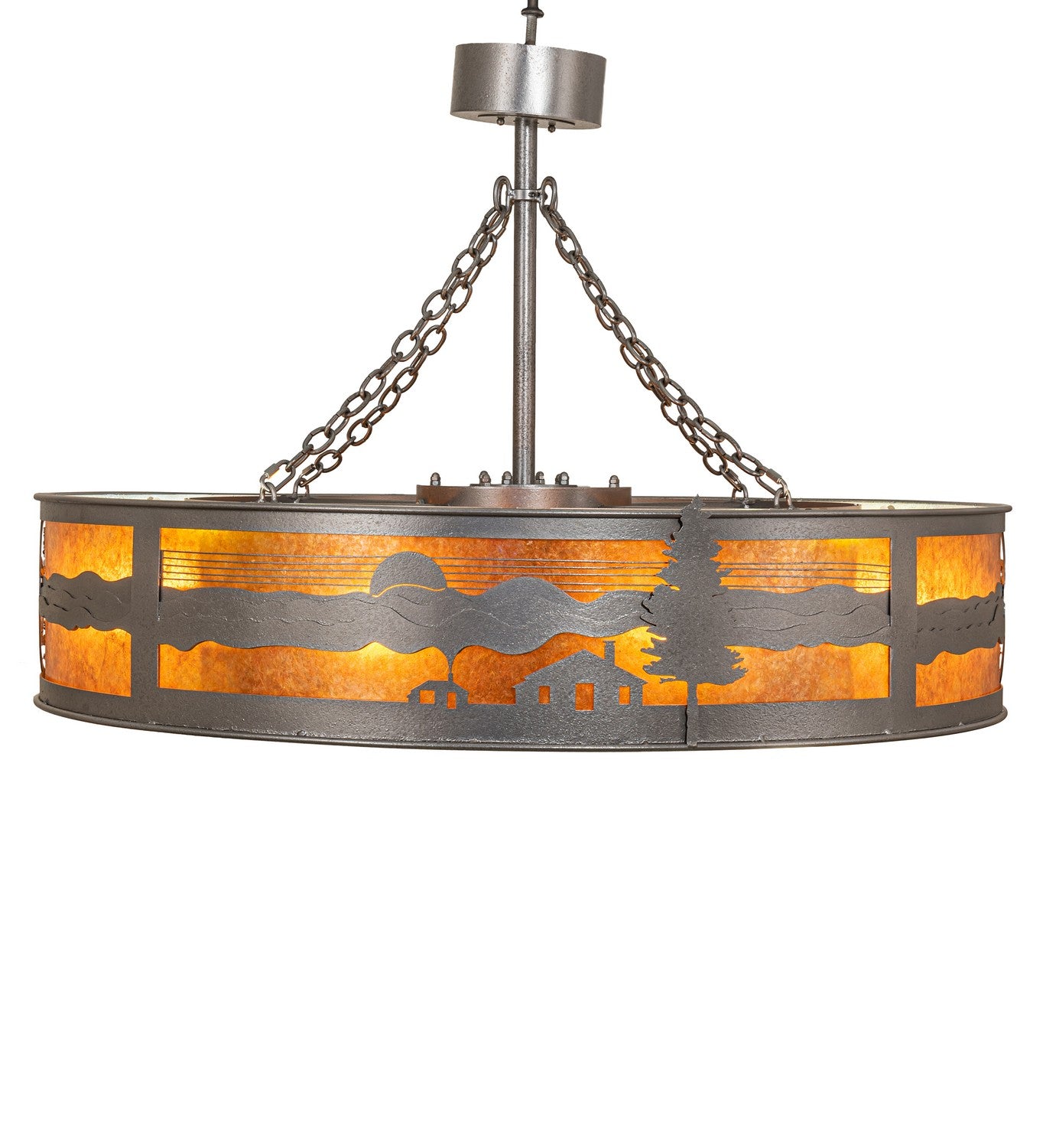 Meyda Tiffany - 230382 - 16 Light Chandel-Air - Personalized - Natural Iron