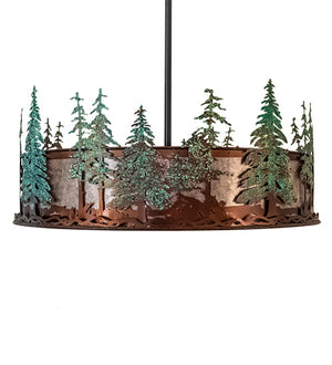 Meyda Tiffany - 230672 - 16 Light Chandel-Air - Tall Pines - Vintage Copper,Oil Rubbed Bronze