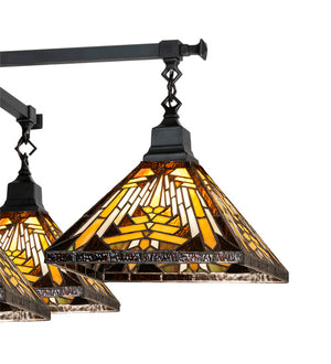 Meyda Tiffany - 231691 - Five Light Chandelier - Nuevo Mission - Craftsman Brown