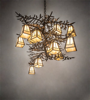 Meyda Tiffany - 232763 - LED Chandelier - Pine Branch - Antique Copper