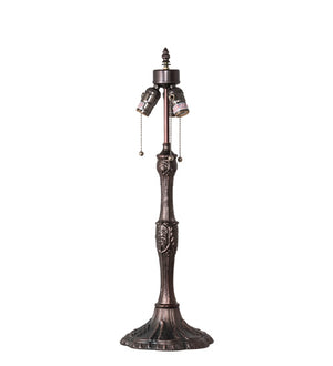 Meyda Tiffany - 232801 - Three Light Table Lamp - Tiffany Candice - Mahogany Bronze