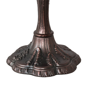 Meyda Tiffany - 232803 - Three Light Table Lamp - Tiffany Hanginghead Dragonfly - Mahogany Bronze