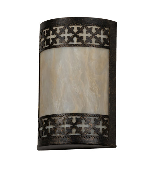 Meyda Tiffany - 232906 - Two Light Wall Sconce - Cardiff - Golden Bronze