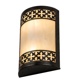 Meyda Tiffany - 232906 - Two Light Wall Sconce - Cardiff - Golden Bronze