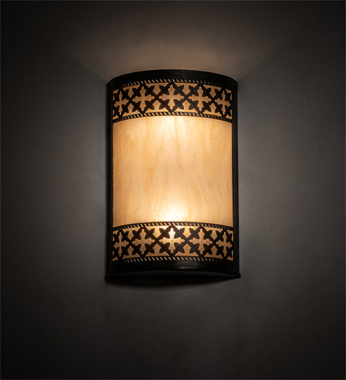 Meyda Tiffany - 232906 - Two Light Wall Sconce - Cardiff - Golden Bronze