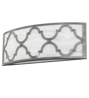 Meyda Tiffany - 232908 - Two Light Wall Sconce - Cardiff - Brushed Nickel