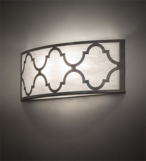 Meyda Tiffany - 232908 - Two Light Wall Sconce - Cardiff - Brushed Nickel