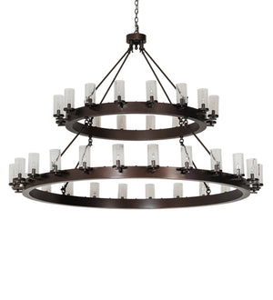 Meyda Tiffany - 232940 - LED Chandelier - Noziroh Ring - Dark Bronze