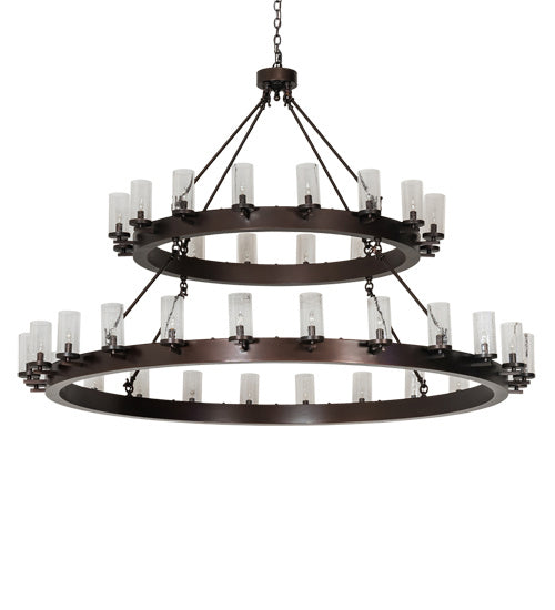 Meyda Tiffany - 232940 - LED Chandelier - Noziroh Ring - Dark Bronze