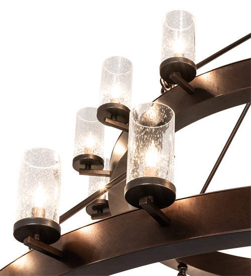 Meyda Tiffany - 232940 - LED Chandelier - Noziroh Ring - Dark Bronze