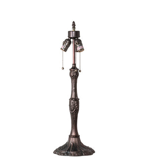 Meyda Tiffany - 47960 - Three Light Table Lamp - Tiffany Hanginghead Dragonfly - Mahogany Bronze