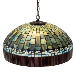 Meyda Tiffany - 68656 - Three Light Pendant - Tiffany Candice - Mahogany Bronze