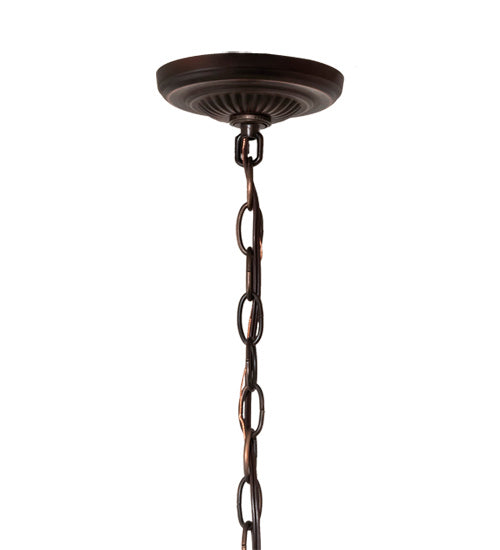 Meyda Tiffany - 68656 - Three Light Pendant - Tiffany Candice - Mahogany Bronze