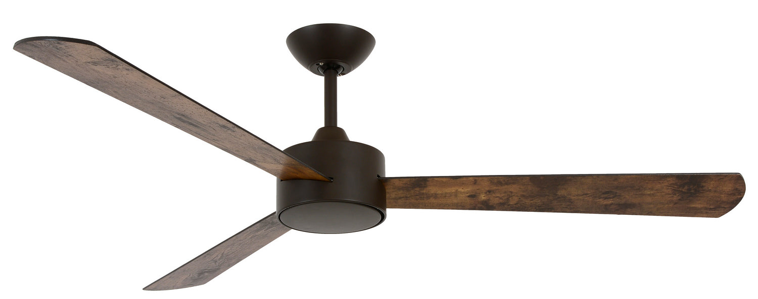 Beacon Lighting - 21064201 - 52``Ceiling Fan - Climate III - Matt Black