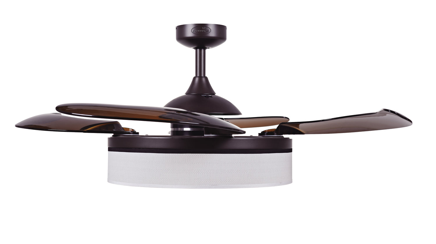 Beacon Lighting - 51103101 - 48``Ceiling Fan - Fraser - Oil Rubbed Bronze and Amber