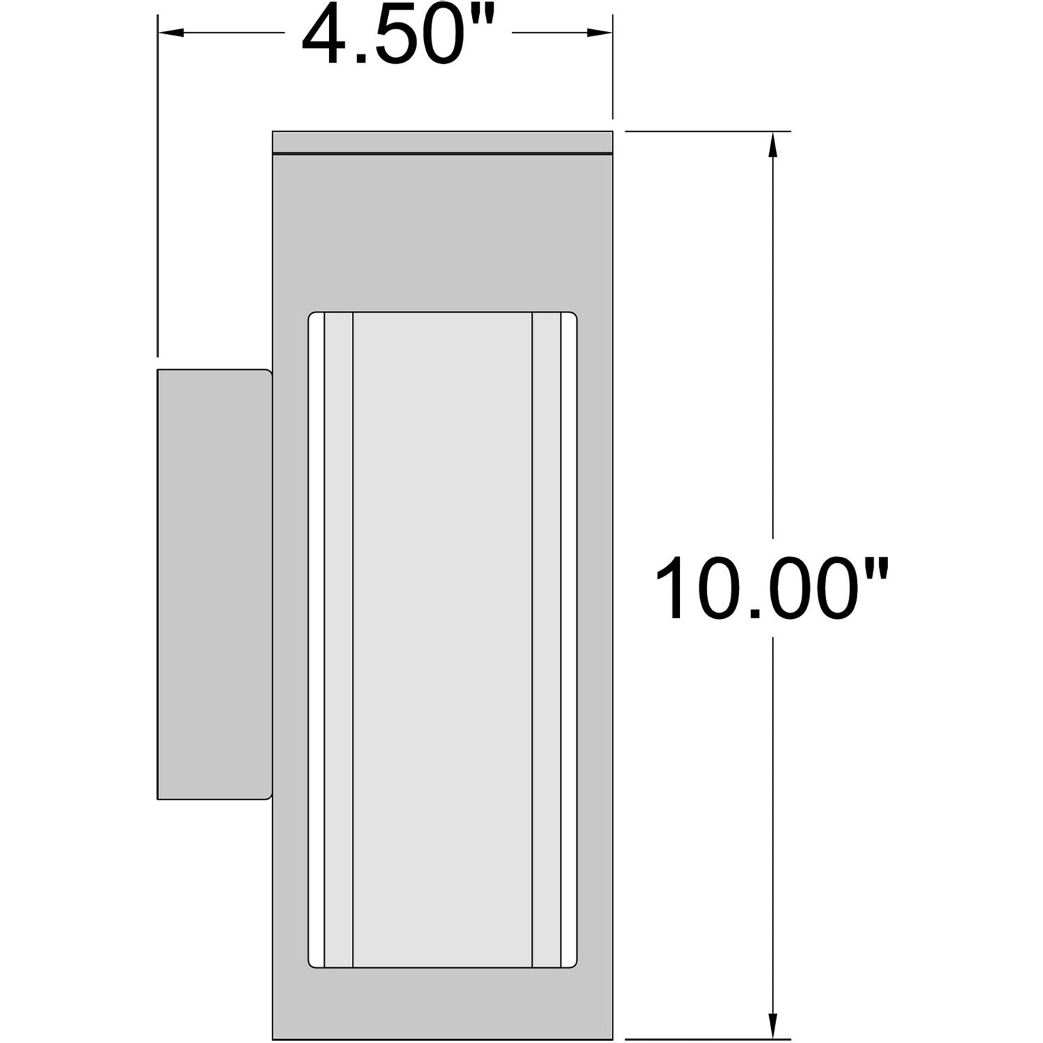 Access - 20125LEDDMG-ORB/OPL - LED Outdoor Wall Mount - Soll - Oil Rubbed Bronze