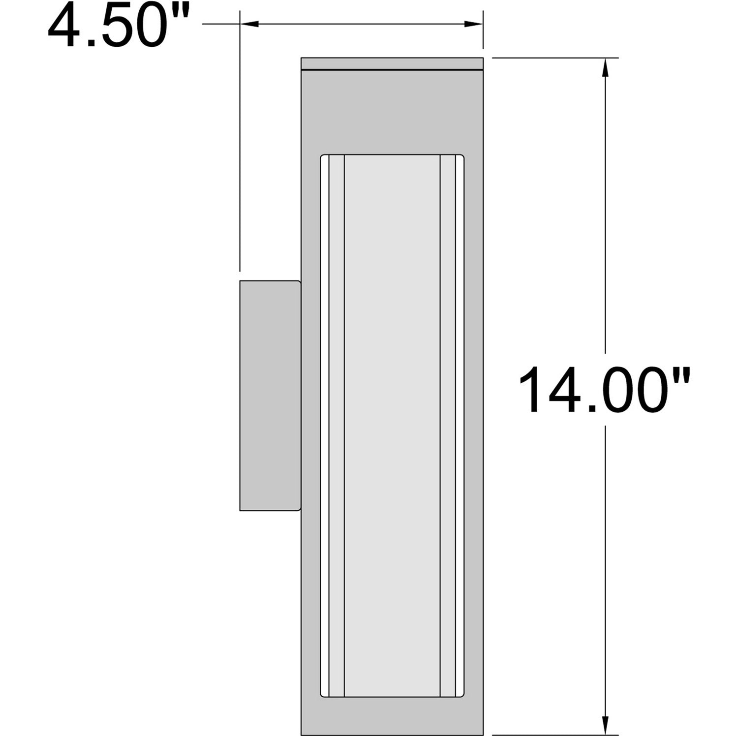 Access - 20126LEDDMG-ORB/OPL - LED Outdoor Wall Mount - Soll - Oil Rubbed Bronze