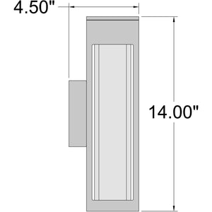 Access - 20126LEDDMG-ORB/OPL - LED Outdoor Wall Mount - Soll - Oil Rubbed Bronze