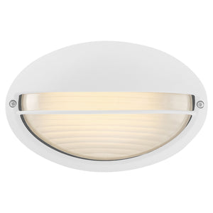 Access - 20270LEDDMG-WH/OPL - LED Bulkhead - Clifton Oval - White