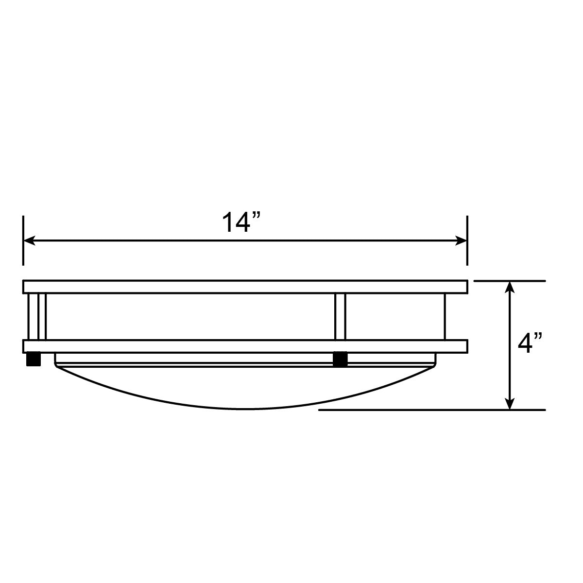 Access - 20471LEDD-CH/SACR - LED Flush Mount - Sparc - Chrome