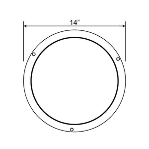 Access - 20471LEDD-CH/SACR - LED Flush Mount - Sparc - Chrome