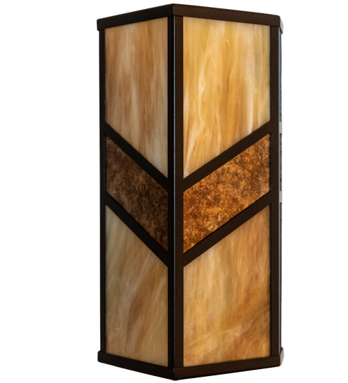 Meyda Tiffany - 232571 - Two Light Wall Sconce - Santa Fe - Dark Bronze