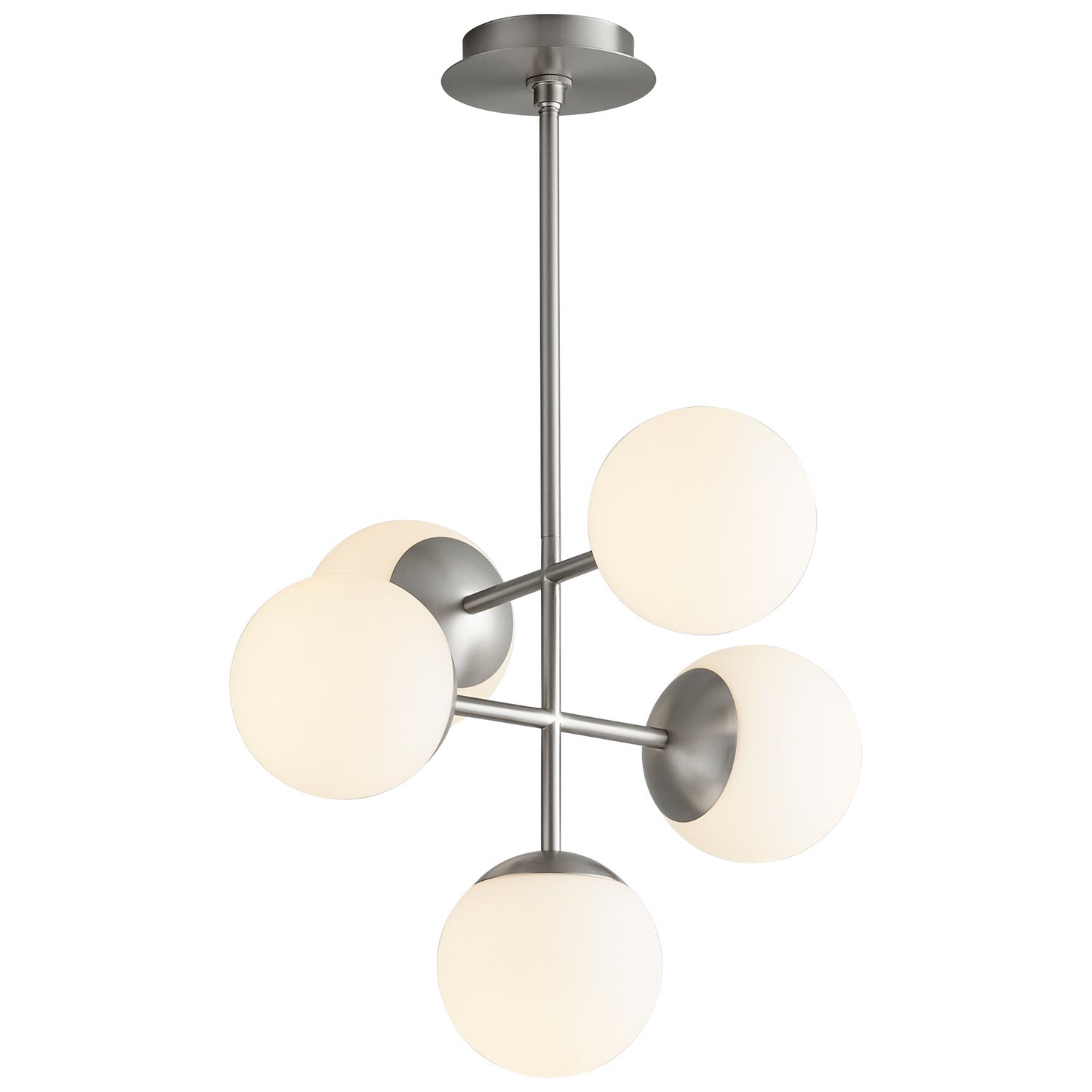 Oxygen - 3-680-24 - LED Pendant - Nebula - Satin Nickel