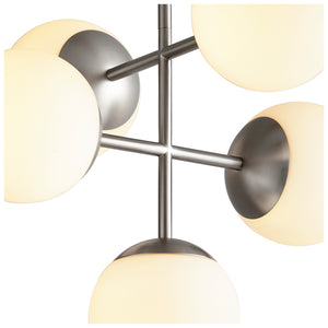 Oxygen - 3-680-24 - LED Pendant - Nebula - Satin Nickel