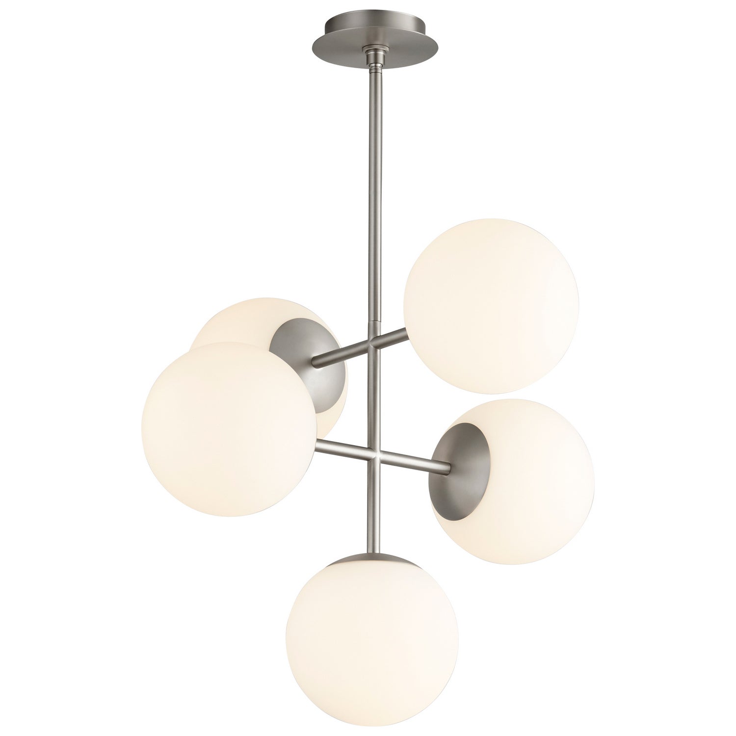 Oxygen - 3-681-24 - LED Pendant - Nebula - Satin Nickel