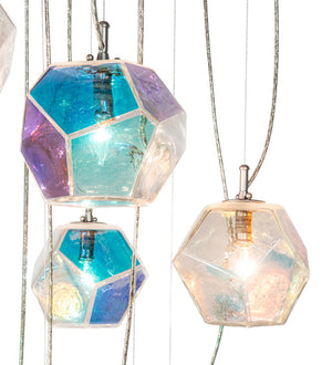 Meyda Tiffany - 229565 - 12 Light Pendant - Kalos Eidos - Nickel