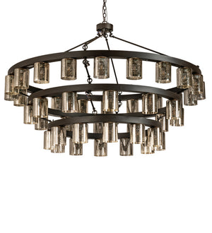 Meyda Tiffany - 231475 - LED Chandelier - Loxley - Oil Rubbed Bronze