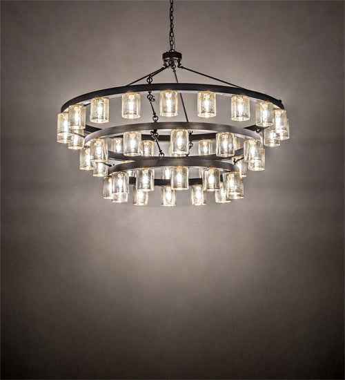 Meyda Tiffany - 231475 - LED Chandelier - Loxley - Oil Rubbed Bronze