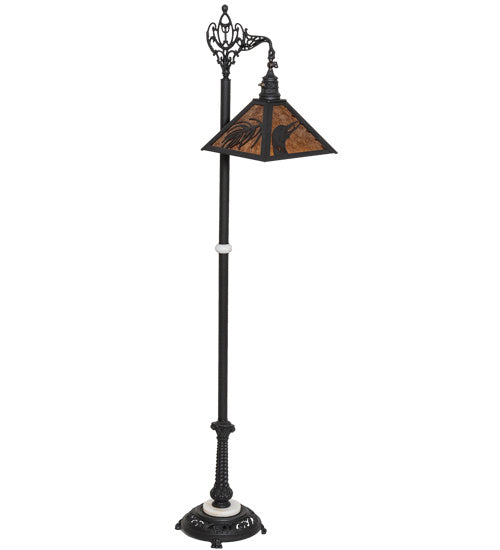 Meyda Tiffany - 232664 - One Light Floor Lamp - Loon - Wrought Iron