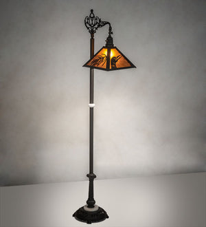 Meyda Tiffany - 232664 - One Light Floor Lamp - Loon - Wrought Iron