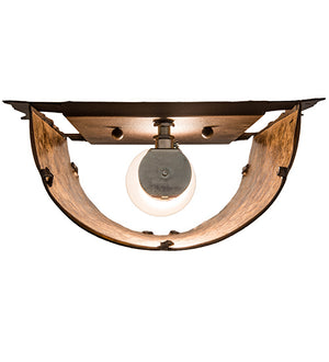 Meyda Tiffany - 234454 - One Light Wall Sconce - Whispering Pines - Mahogany Bronze