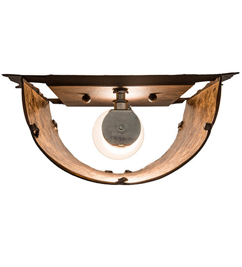 Meyda Tiffany - 234454 - One Light Wall Sconce - Whispering Pines - Mahogany Bronze