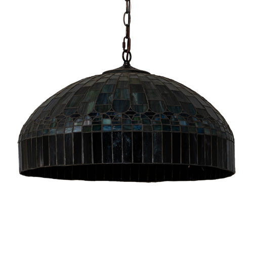 Meyda Tiffany - 38664 - Three Light Pendant - Tiffany Candice - Mahogany Bronze