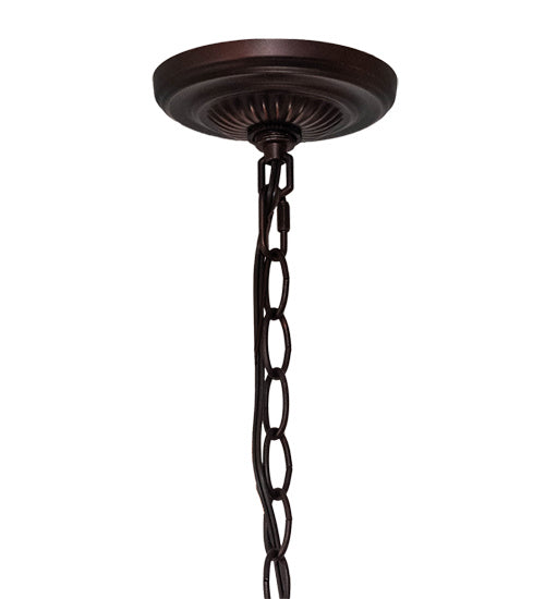 Meyda Tiffany - 38664 - Three Light Pendant - Tiffany Candice - Mahogany Bronze