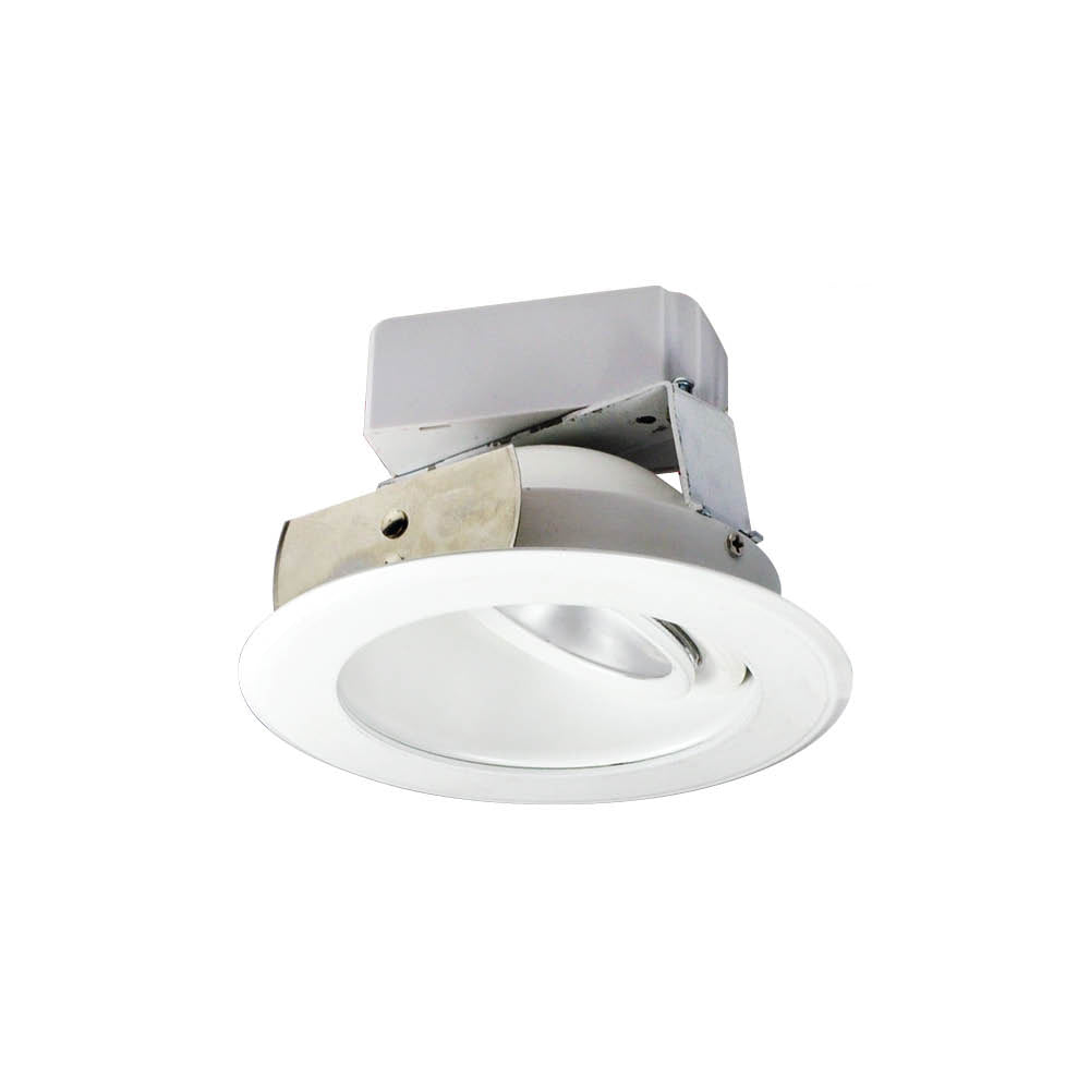 Nora Lighting - NLCBC-469TIR45WW - Recessed - Rec LED Cobalt 4" Adj Ret - White