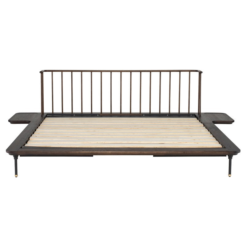 Nuevo - HGDA646 - King Bed - Distrikt Bed - Smoked