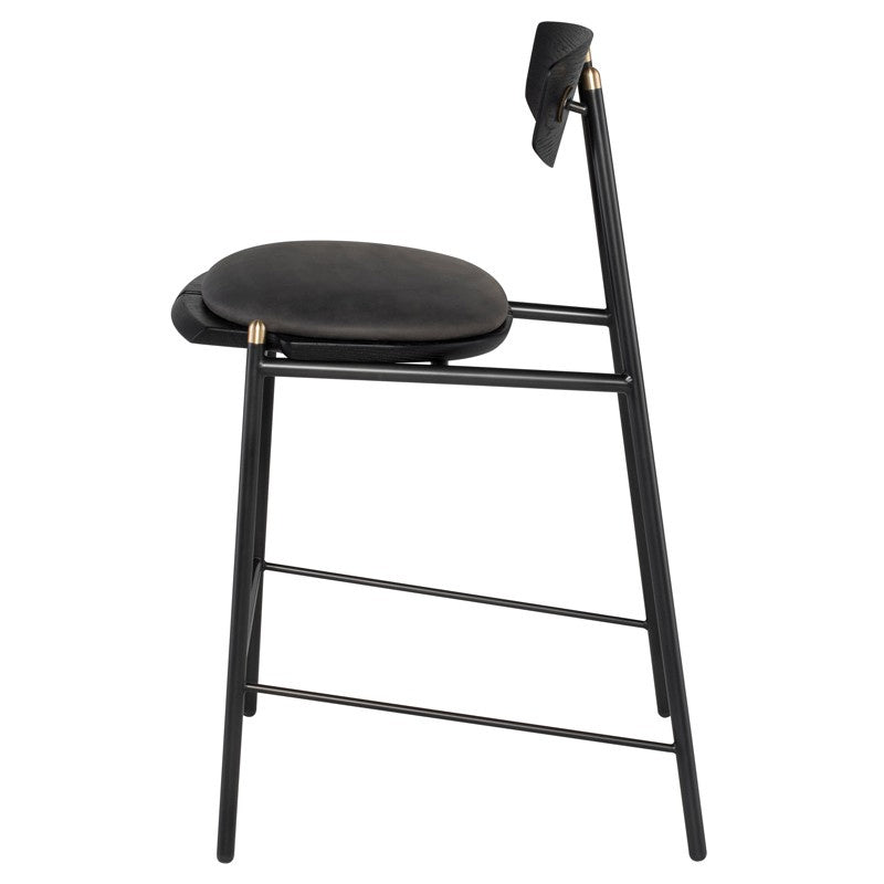 Nuevo - HGDA759 - Counter Stool - Kink - Storm Black