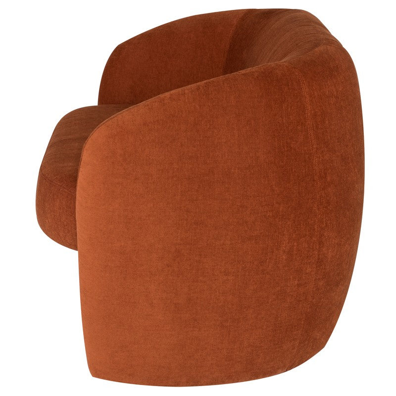 Nuevo - HGSC702 - Sofa - Clementine - Terracotta