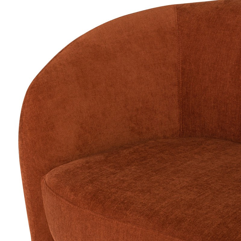 Nuevo - HGSC702 - Sofa - Clementine - Terracotta