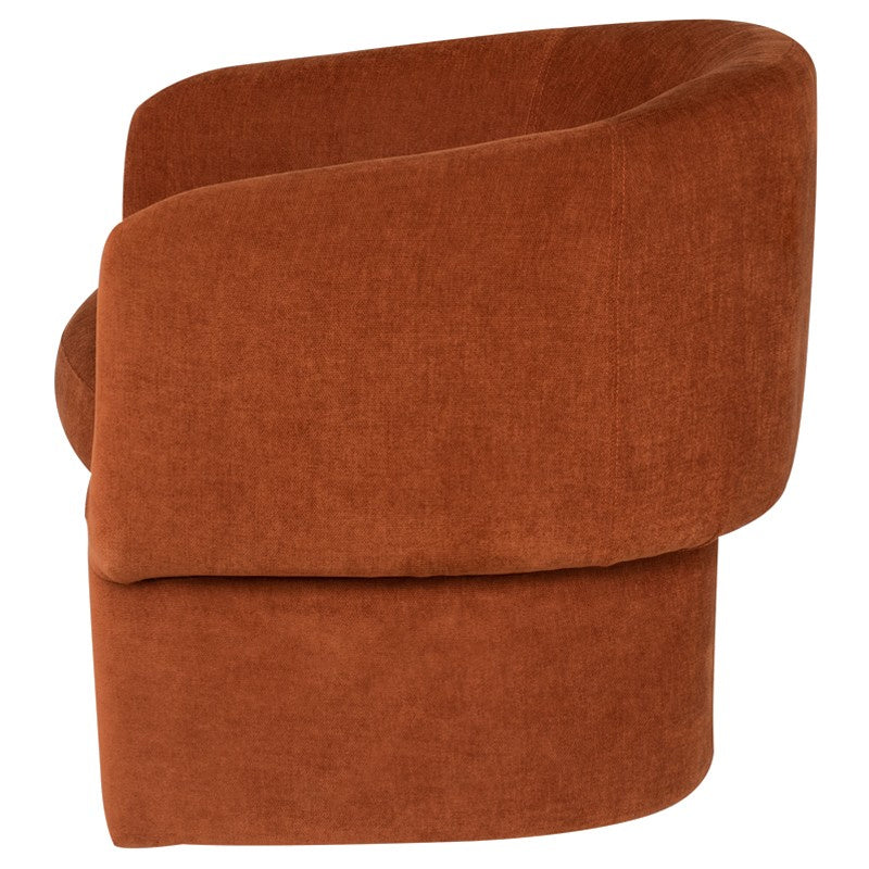 Nuevo - HGSC703 - Occasional Chair - Clementine - Terracotta