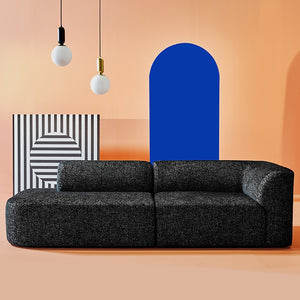 Nuevo - HGSC708 - Sofa - Isla - Salt & Pepper