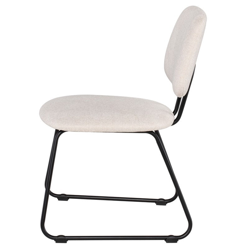 Nuevo - HGSC747 - Dining Chair - Ofelia - Parchment