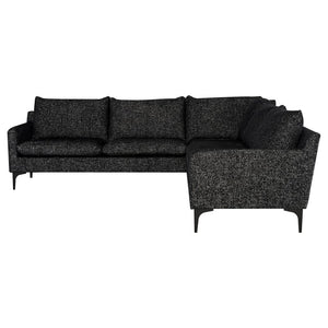 Nuevo - HGSC812 - L Sectional - Anders - Salt & Pepper