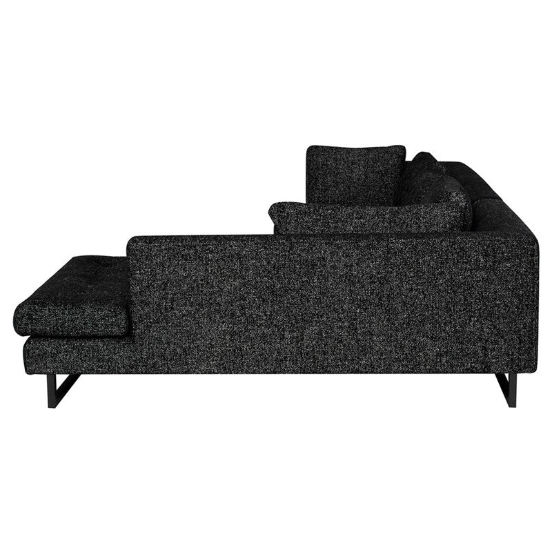 Nuevo - HGSC816 - Sectional - Janis - Salt & Pepper