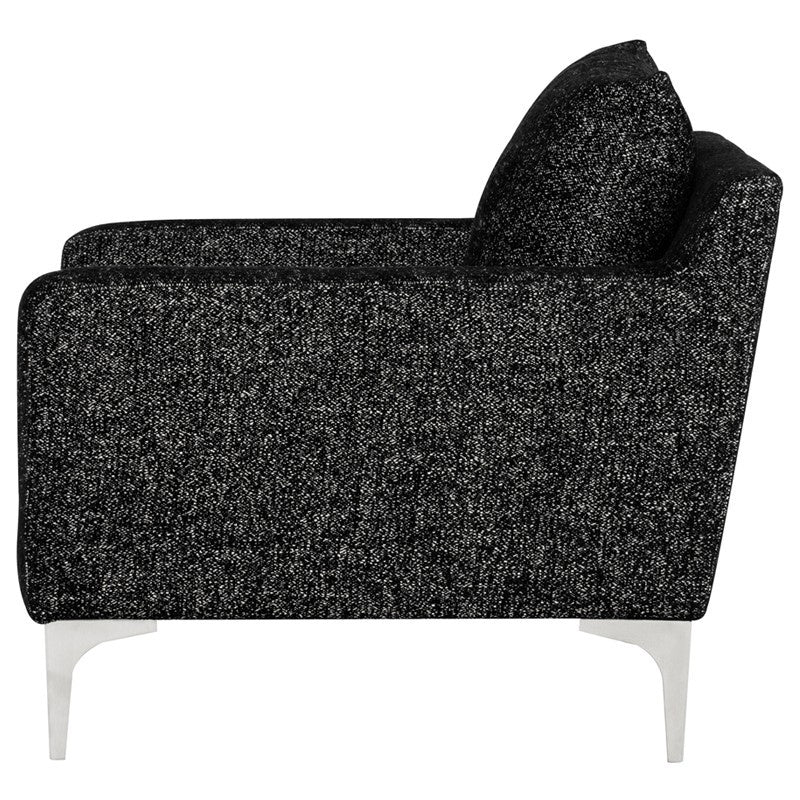 Nuevo - HGSC844 - Occasional Chair - Anders - Salt & Pepper